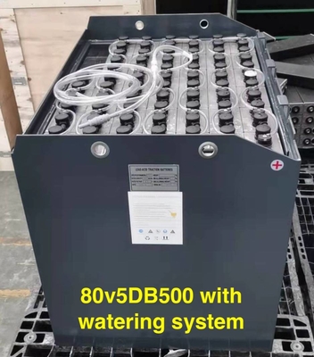 Customized Lead Acid 500AH 80v Traction Battery For MHE Forklift With Watering System